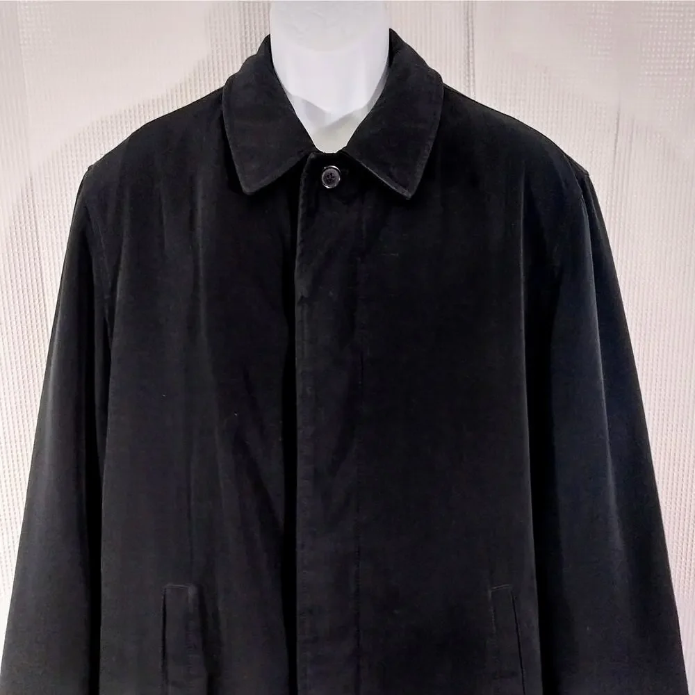 RALPH BY RALPH LAUREN! BLACK LABEL CLASSIC ZIP OUT WOOL LINER 3/4 OVERCOAT!SZ XL
